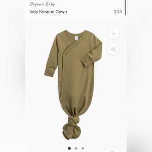 EUC Colored Organics knotted gown